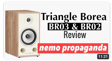 [해외리뷰] Triangle Borea BR02 & BR03 Bookshelf Speaker Review. Still competiti...
