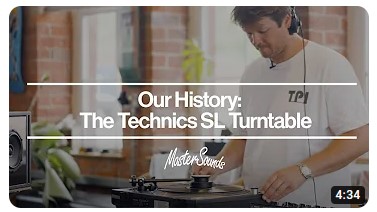 [해외리뷰] Our History With The Iconic Technics SL Turntable
